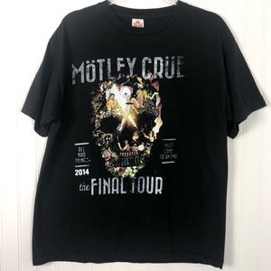 Motley Crue 2014 Final Tour Tee
